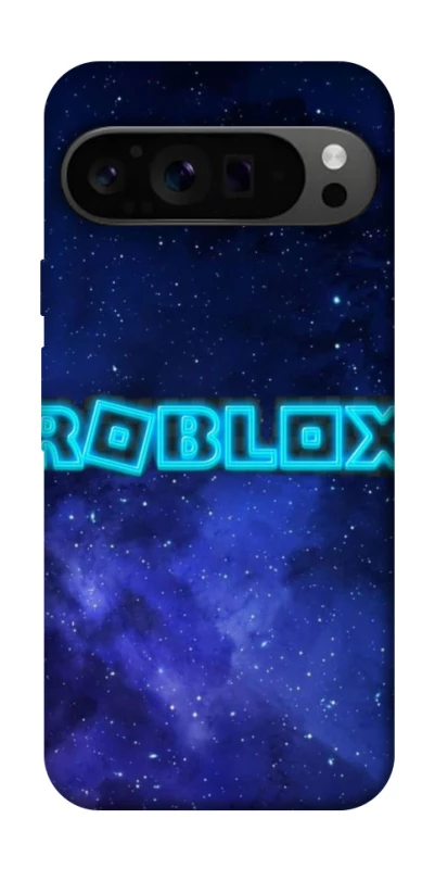 Чехол на Google Pixel 9 Pro Roblox Space Logo Blue фото 1 из 1