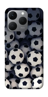 Чехол на Realme 15T Футбольные мячи фото 1 из 1