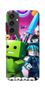 Чехол на Samsung Galaxy S24 FE Roblox gaming heroes фото 1 из 1