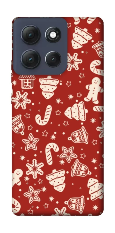 Чехол на Motorola Moto G86 Power Новогодний v3 фото 1 из 1