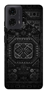 Чехол на Motorola Moto G24 Черный ковер фото 1 из 1