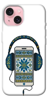 Чехол на Apple iPhone 15 (6.1") Современная вышиванка фото 1 из 1