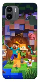 Чохол на Xiaomi Redmi A1+ / Poco C50 / A2+ Minecraft game фото 1 з 1