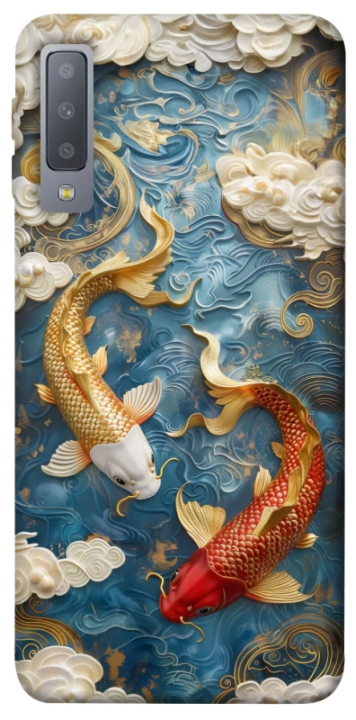 Чехол на Samsung A750 Galaxy A7 (2018) Koi carp фото 1 из 1