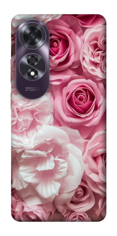 Чехол на Oppo A60 Розовые цветы фото 1 из 1