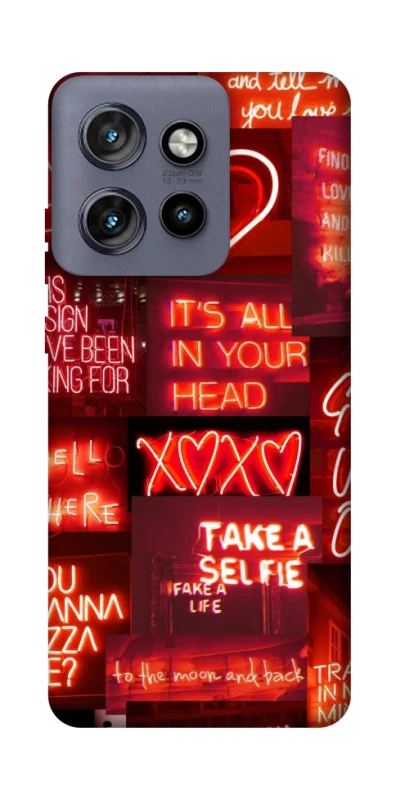 Чохол на Motorola Edge 50 Neo Love collage ver.7 фото 1 з 1