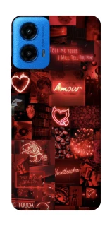 Чохол на Motorola Moto G45 Love collage ver.6 фото 1 з 1