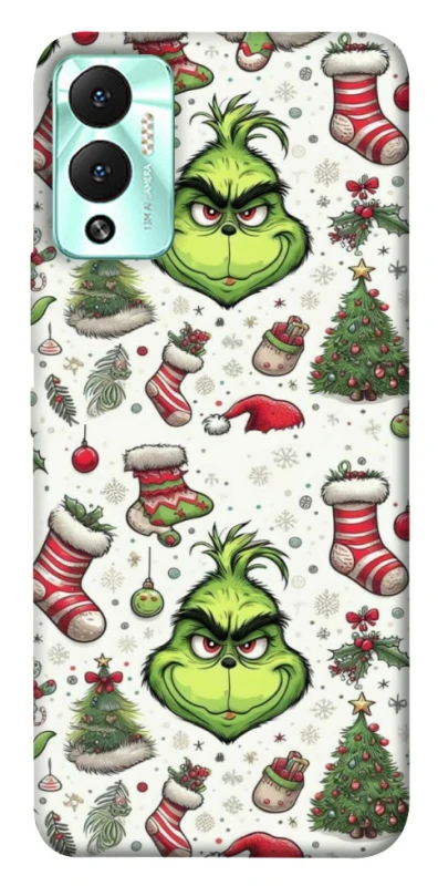 Чохол на Infinix Hot 12 Play Grinch mood ver.3 фото 1 з 1