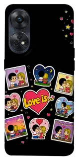 Чехол на Oppo Reno 8T 4G Love is ver.2 фото 1 из 1