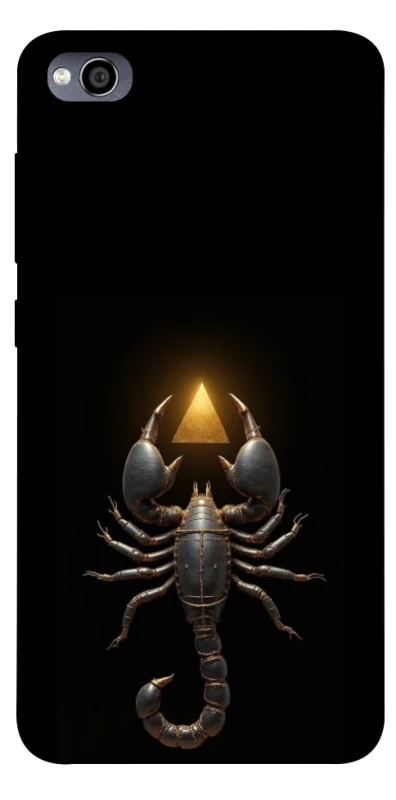 Чехол на Xiaomi Redmi 4a Scorpio with Golden Triangle фото 1 из 1