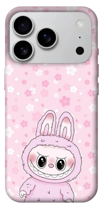 Чохол на Apple iPhone 17 Pro Max (6.9") Pink Labubu фото 1 з 1