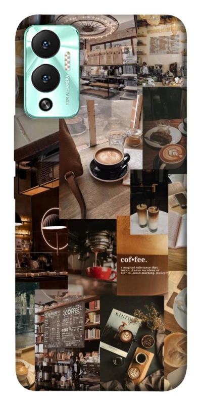 Чохол на Infinix Hot 12 Play Coffee collage ver.2 фото 1 з 1