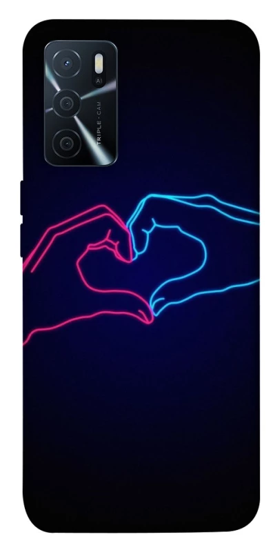 Чохол на Oppo A16s / A16 Neon love фото 1 з 1