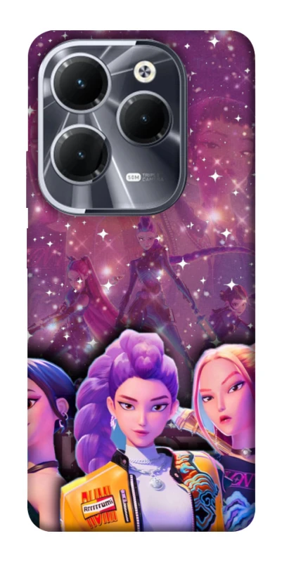 Чохол на Infinix Hot 40 Pro k-pop demon hunters v6 фото 1 з 1