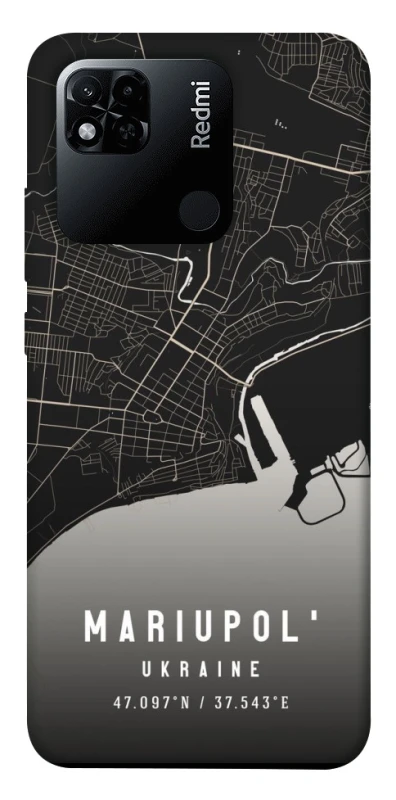 Чехол на Xiaomi Redmi 10A Mariupol map фото 1 из 1