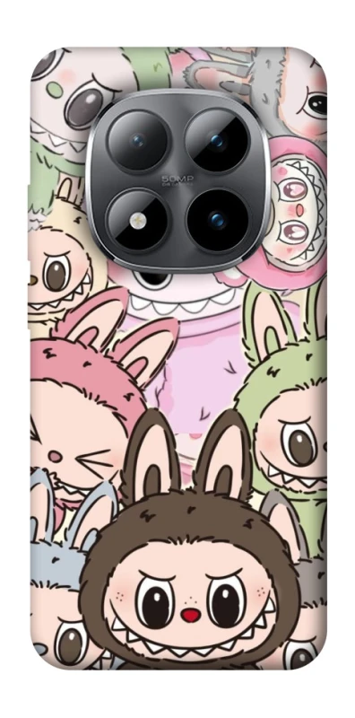 Чохол на Xiaomi Redmi Note 15 Pro 5G All Labubu 3 фото 1 з 1