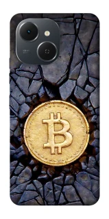 Чохол на TECNO Spark 40C Bitcoin cracks фото 1 з 1