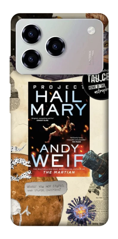 Чохол на ZTE Blade A76 Project Hail Mary ver.2 фото 1 з 1