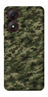 Чехол на ZTE Blade A34 4G Camouflage v24 фото 1 из 1