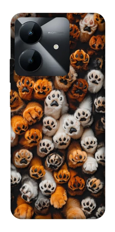 Чехол на Realme Note 60x Сat paws фото 1 из 1