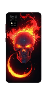 Чехол на ZTE Blade A31 Blood Skull фото 1 из 1