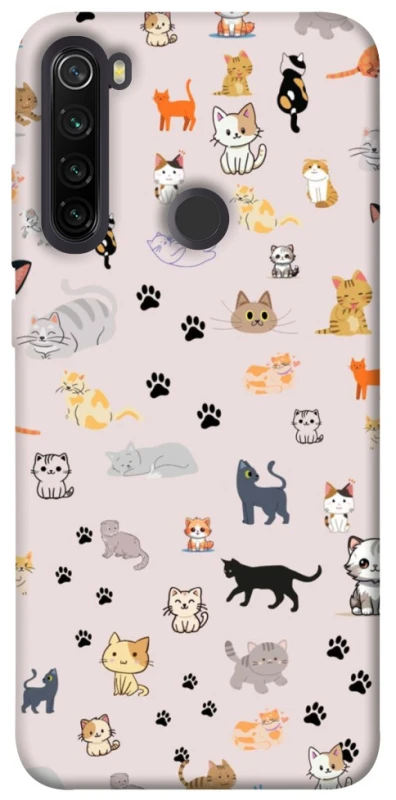 Чехол на Xiaomi Redmi Note 8T Cat style ver.1 фото 1 из 1