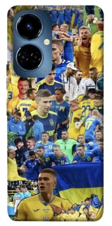 Чехол на TECNO Camon 19 UA-Football ver.6 фото 1 из 1