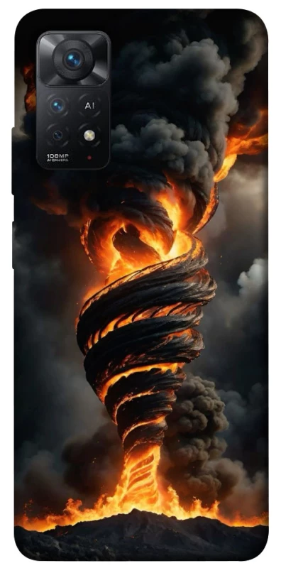 Чохол на Xiaomi Redmi Note 11 Pro 4G/5G Вогняний торнадо фото 1 з 1