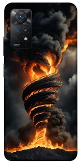 Чехол на Xiaomi Redmi Note 12 Pro 4G Огненный торнадо фото 1 из 1