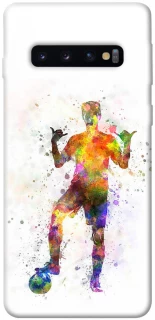 Чохол на Samsung Galaxy S10 Football Player v3 фото 1 з 1