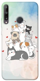 Чохол на Huawei P40 Lite E Funny Pets ver.2 фото 1 з 1