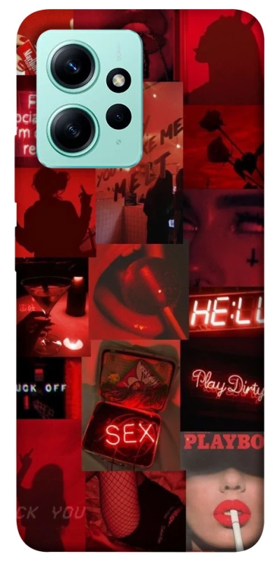 Чехол на Xiaomi Redmi Note 12 4G Love collage ver.3 фото 1 из 1