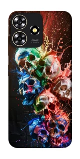 Чехол на ZTE Blade A73 4G Skulls фото 1 из 1