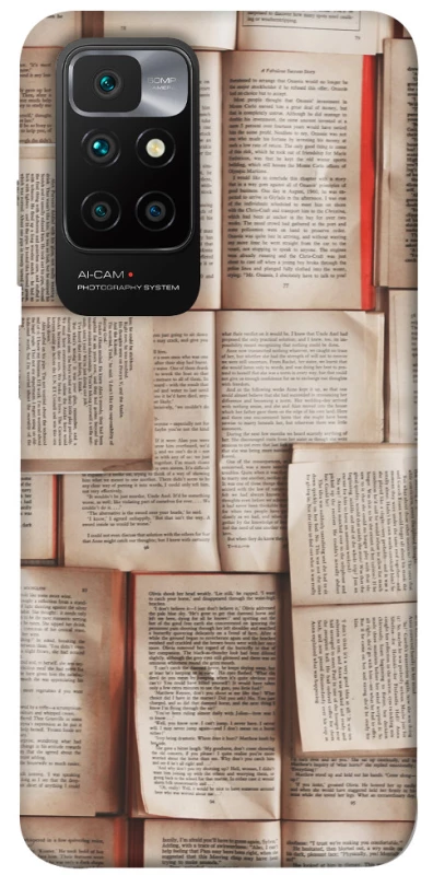 Чохол на Xiaomi Redmi 10 Книги фото 1 з 1