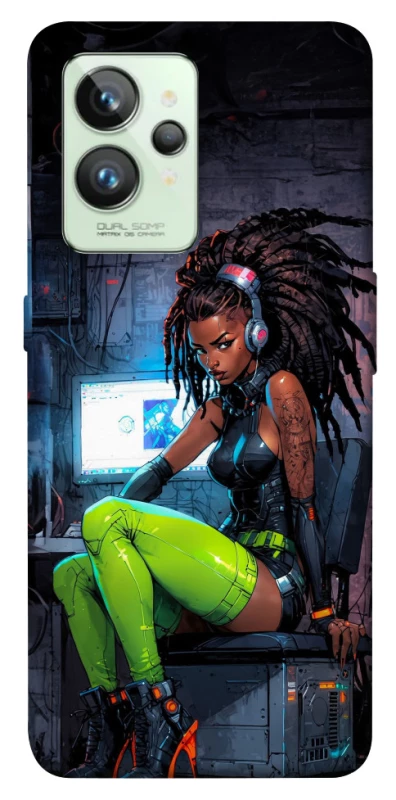 Чохол на Realme GT2 Cyber girl фото 1 з 1