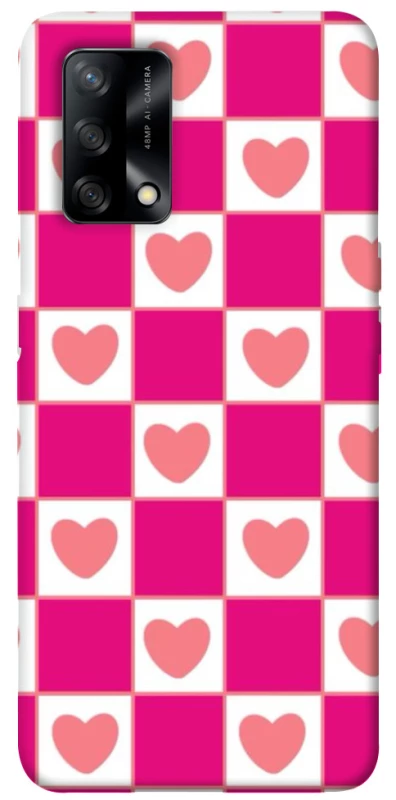 Чохол на Oppo A74 4G Chess heart фото 1 з 1