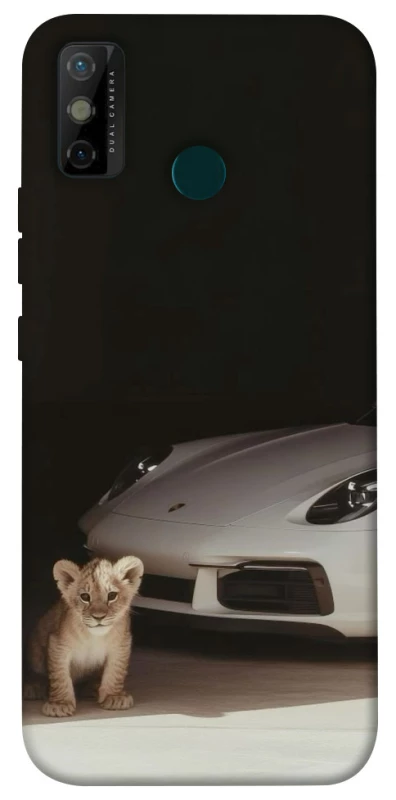 Чехол на TECNO Spark 6 Go Porsche white фото 1 из 1