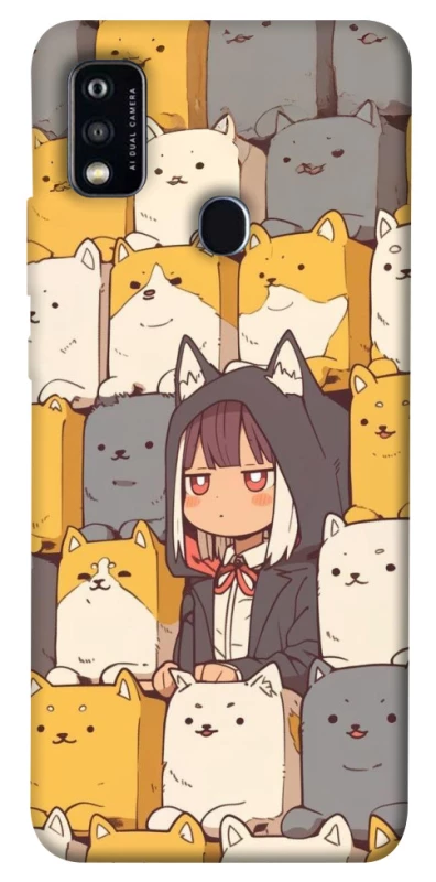 Чохол на ZTE Blade A51 Like a cat фото 1 з 1