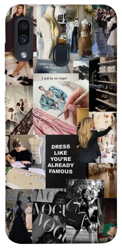 Чохол на Samsung Galaxy A20 / A30 Fashion collage ver.11 фото 1 з 1