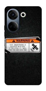 Чехол на TECNO Camon 20 Pro (CK7n) Warning фото 1 из 1