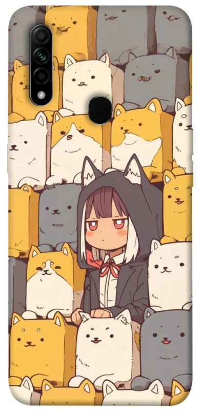 Чехол на Oppo A31 Like a cat фото 1 из 1