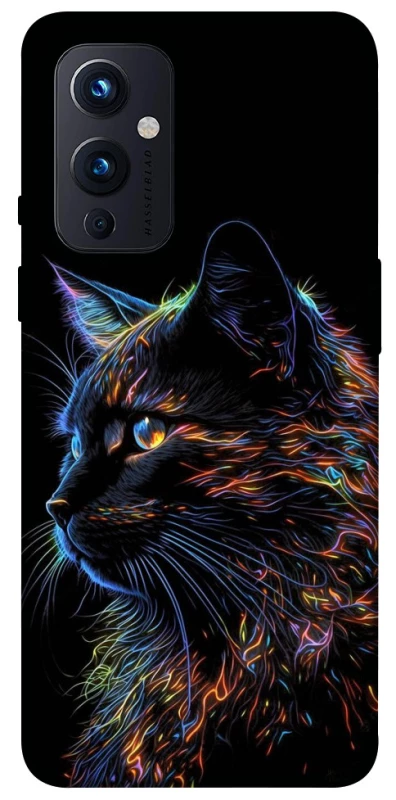 Чехол на OnePlus 9 Черный кот фото 1 из 1