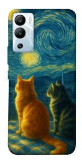 Чохол на Infinix Hot 12i Cats under the stars фото 1 з 1