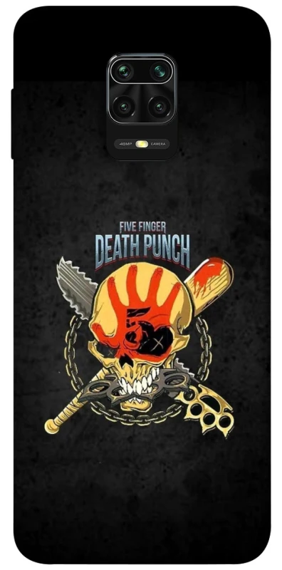Чехол на Xiaomi Redmi Note 9s / Note 9 Pro / Note 9 Pro Max Five finger death punch ver.2 фото 1 из 1