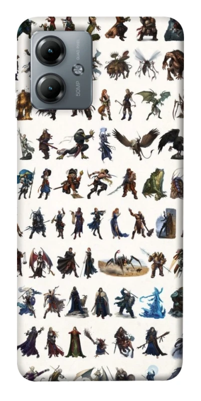 Чохол на Motorola Moto G14 Character Selection фото 1 з 1