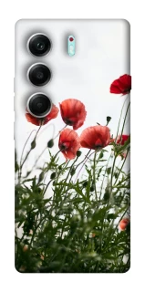 Чохол на Tecno Camon 40 Pro Поле маків фото 1 з 1