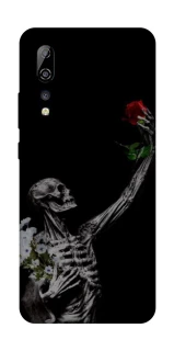 Чехол на ZTE Axon 10 Pro Skeleton vs Rose фото 1 из 1