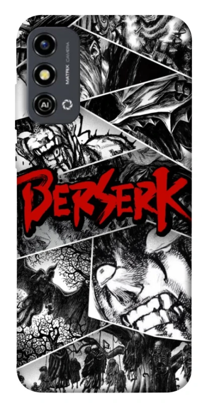 Чохол на ZTE Blade A53 Berserk collage ver.2 фото 1 з 1