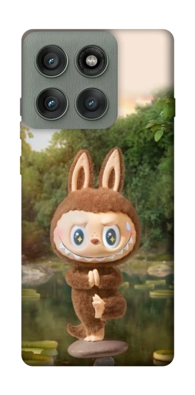 Чохол на Motorola Edge 60 Pro Labubu Yoga фото 1 з 1