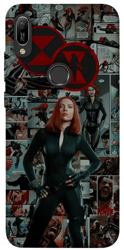 Чехол на Huawei Y6 (2019) Black Widow фото 1 из 1